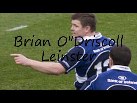 How to pronounce Brian O"Driscoll Leinster in English?