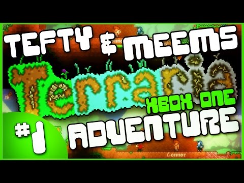 Terraria Gameplay Commentary XBOX ONE Splitscreen - EP#1 [HD] - Let's Play