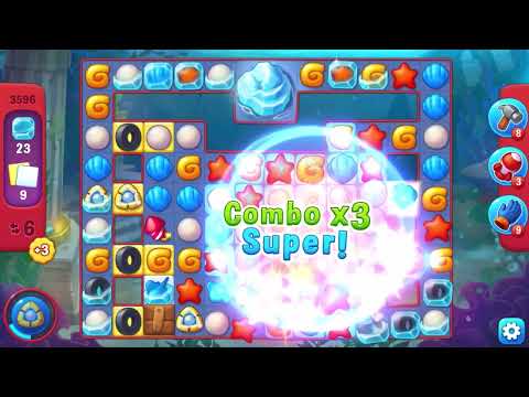 Fishdom Level 3596 Hard