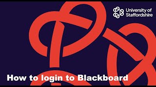 How to Login to Blackboard