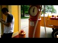 Old School Gas Station With A Hot Rod