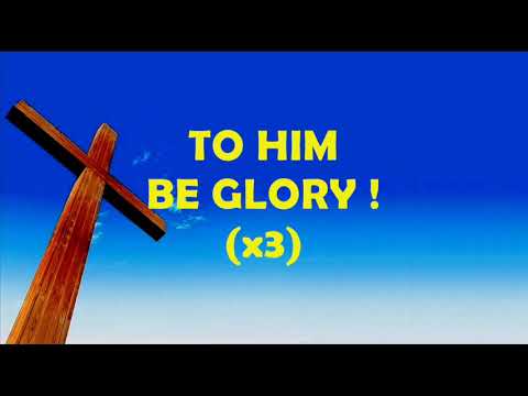 TO HIM BE GLORY - Instrumental karaoke - Kevin Jonas