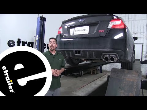 etrailer | Setting up the EcoHitch Invisi Trailer Hitch Receiver on a 2019 Subaru WRX