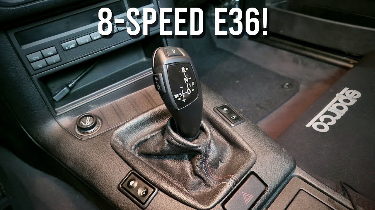 E36 8HP swap is now done!