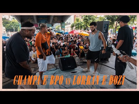 CHAMPA E BPO VS LORRAN E DOZI (SEMIFINAL) - DUELO DE MCS (28/01/2024)