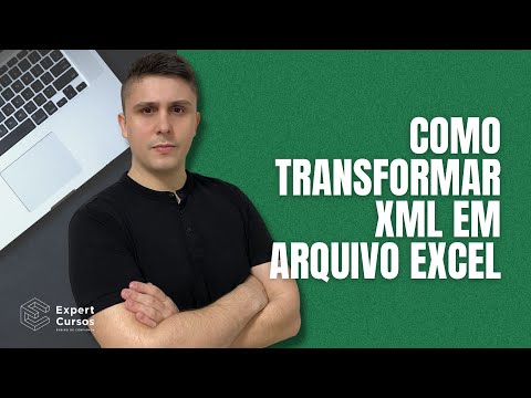 Vídeo: Converter XML em Excel: colunas e importação