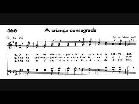 Hinário 5 CCB - Hino 466 - A criança consagrada - Strings - Teclado Yamaha PSR S670