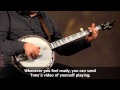 Banjo Lessons with Tony Trischka: "The Old Cat Died"