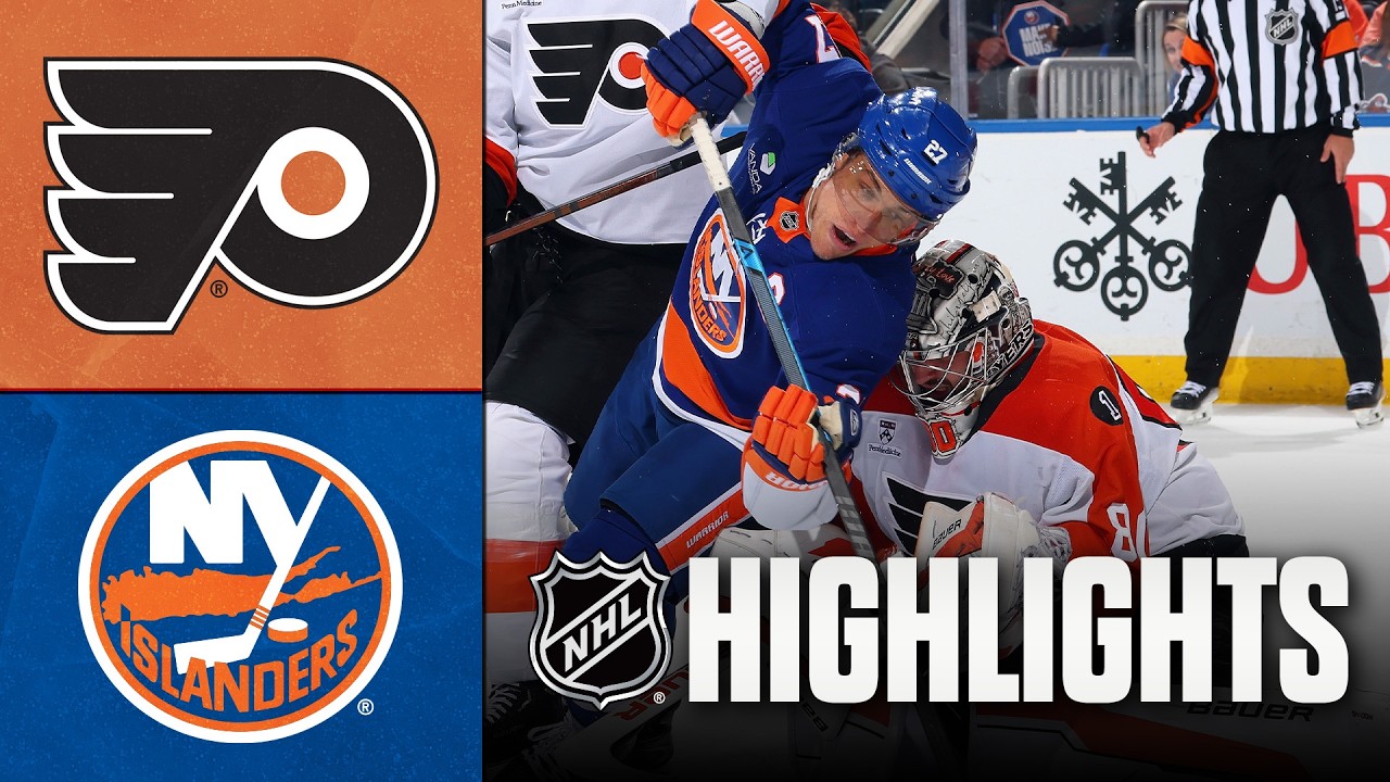 Flyers vs. Islanders | NHL Highlights | April 03, 2026