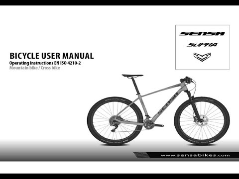 Велосипеды MTB бренда Sensa. Manual. Sensa MTB bikes. Manual.
