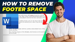How to Remove Footer Space in Word | Quick and Easy Tutorial