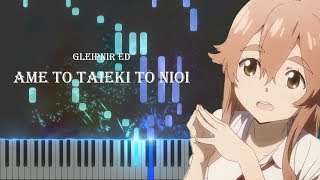 Ame to Taieki to Nioi - Gleipnir ED [Piano synthesia + Sheet]