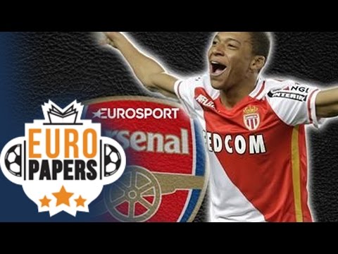 Arsenal raid Monaco for wonderkid dubbed 'next Martial' | Euro Papers | Eurosport