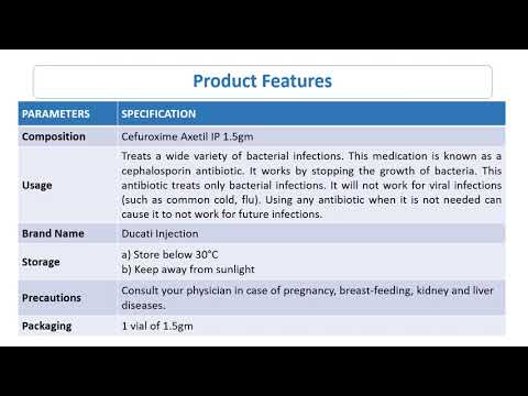 Cefuroxime Axetil Injection Ip 1.5 Gm, 1500 mg