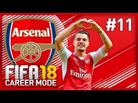 XHAKA ROCKET STRIKE! FIFA 18 ARSENAL CAREER MODE - EPISODE #11