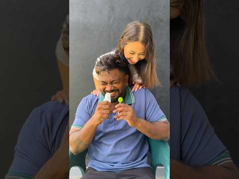 Lollipop deodorant challenge 🥲 #nimna #comedy #couple #couplegoal