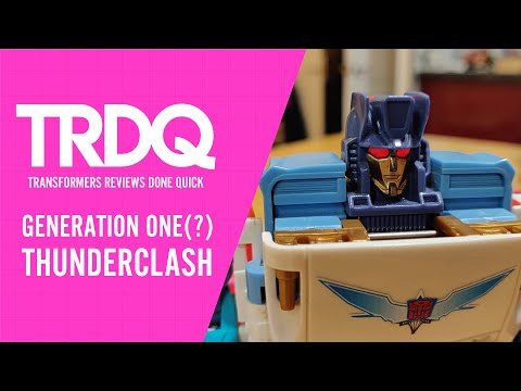 TRDQ: Transformers Generation 1(?): Thunder Clash
