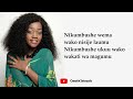 Nikumbushe wema wako - Angel Bernard [Lyric Video]