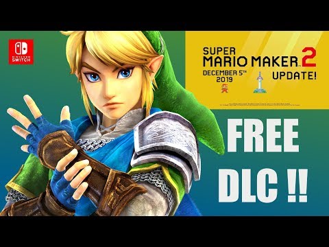 NEW FREE Zelda DLC Has Been Announced For Mario Maker 2