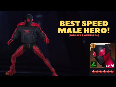 MILES MORALES IS REALLY GOOD...but he's only lv 70 so he's useless - Marvel Future Fight