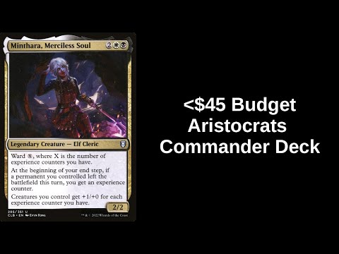 Minthara, Merciless Soul Budget Aristocrats Commander Deck List | MTG