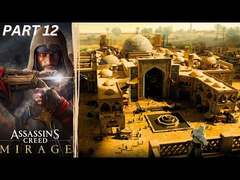 Assassin's Creed MIRAGE PS5 Walkthrough Gameplay Part 12 - THE BAZAR (Full Game) 4K  No Commentary