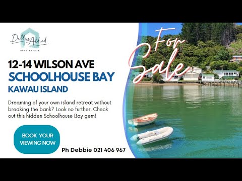 12-14 Wilson Avenue, Kawau Island, Auckland, 1 Bedrooms, 2 Bathrooms, House