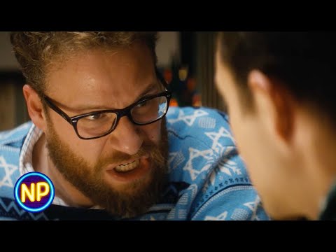 Tripping Out at Dinner Scene | The Night Before | Now Playing