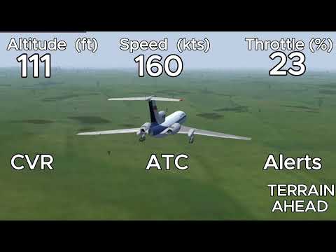 2010 Polish Air Force Tu154 crash with CVR and animation