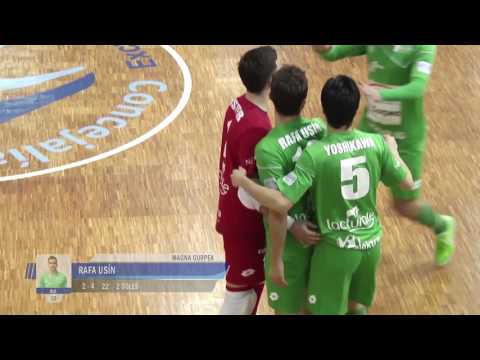 Gol Rafa Usín (2-4) Bodegas Juan Gil Jumilla - Magna Gurpea. 1Div, J17