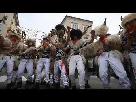 Croatian city hosts colourful parade | AFP