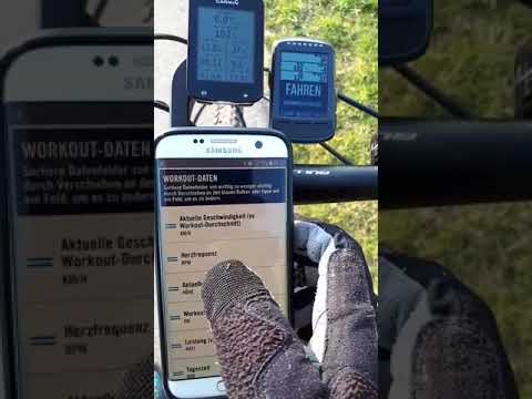Test KOMOOT App fürs Smartphone gegenüber Garmin Edge 820 und Wahoo Elemnt Bolt Teil 3