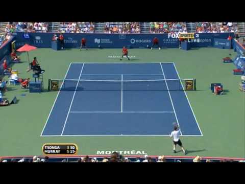 Montreal 2009 SF - Tsonga vs Murray (1st set)
