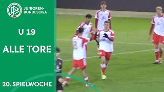 U17-Weltmeister Ramsak trifft doppelt | Alle Tore A-Junioren Bundesliga Woche 20