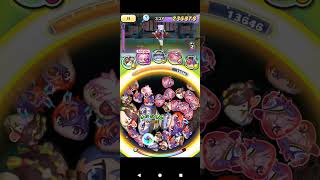 封印バトル 猫又おかゆ(スクール)　無特効攻略　#妖怪ウォッチぷにぷに