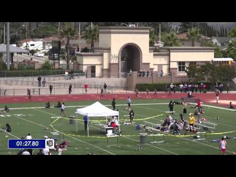 2015 CIF NCS Bayshore Area Girls 800M Run Fast Heat