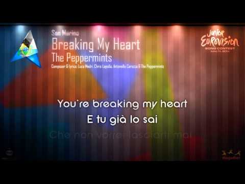 The Peppermints - "Breaking My Heart" (San Marino)