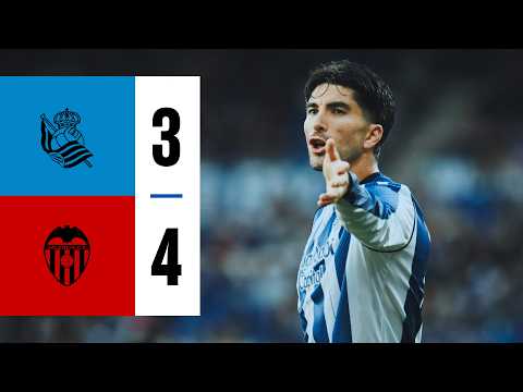 Real Sociedad de Fútbol San Sebastian 3-4 FC Vale...