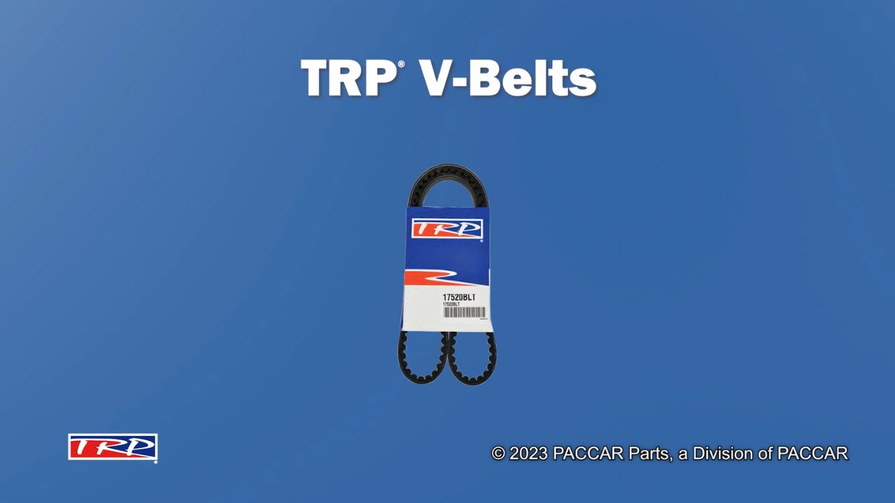 TRP® Conversations: V-Belts
