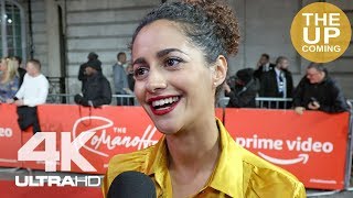 Inès Melab interview on The Romanoffs at premiere video