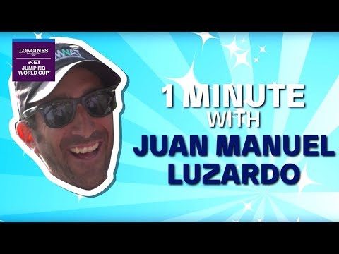 Juan Manuel Luzardo takes the "1-minute challenge" | Longines FEI Jumping World Cup™ NAL 2018/19