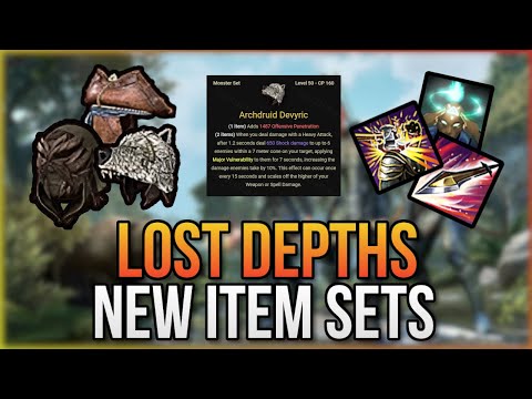 🌊🎒 ESO - New Item Sets Coming in the Lost Depths Patch U35 - A Tank's Perspective