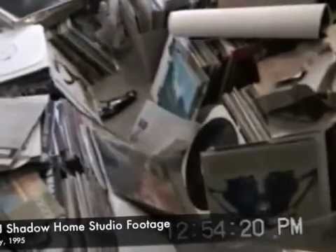 DJ Shadow   Hidden Transmissions   Home Studio Footage 1995