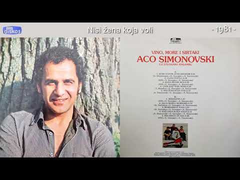 Aco Simonovski - Vino, more i sirtaki - (Audio 1981) - CEO ALBUM
