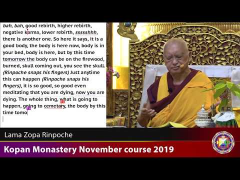 EXTRACT You Spend Your Whole Life Between the Fangs of Yama SCRIPTED 11-Dec-2019