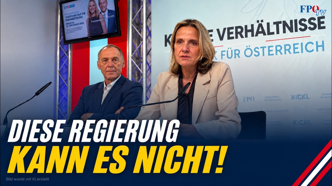 Diese Regierung kann es nicht!