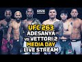 UFC 263: Adesanya vs. Vettori 2 Media Day LIVE Stream - MMA Fighting