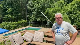 Watch video: Transforming Michael's Pool Deck with Epoxy