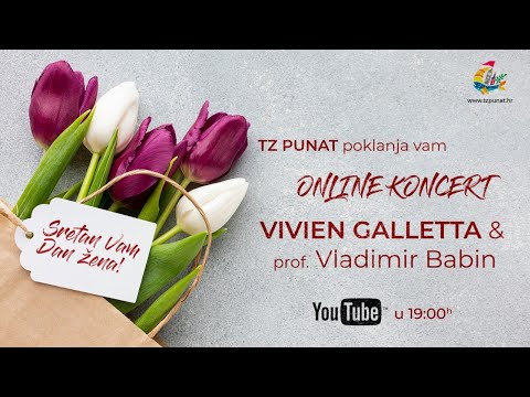 Koncert za Dan žena - Vivien Galletta i prof. Vladimir Babin