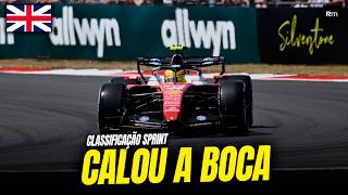 HAMILTON É POLE SURPREENDENDO MUNDO DA F1, RUSSELL FICA PARA TRÁS NO SPRINT QUALI DO GP GRÃ BRETANHA